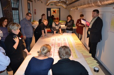 Action planning stage at PFR workshop in Poland